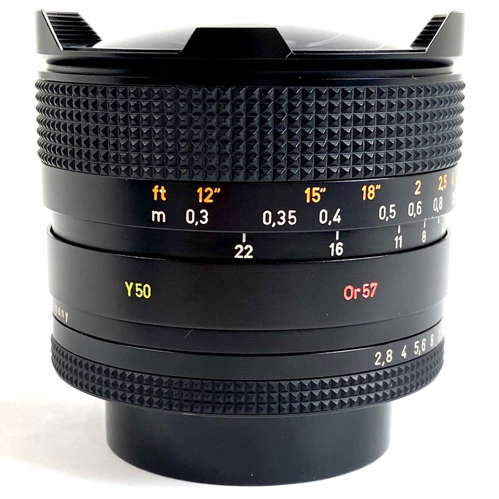 コンタックス CONTAX F-Distagon T* 16mm F2.8 AEG ディスタゴン 一眼カメラ用レンズ（マニュアルフォーカス） 【中古】