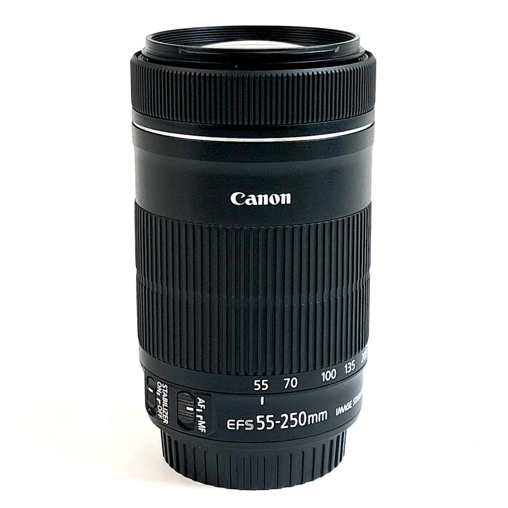 キヤノン Canon EF-S 55-250mm F4-5.6 IS STM 一眼カメラ用レンズ（オートフォーカス） 【中古】