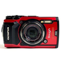 オリンパス OLYMPUS Tough TG-5 レッド コンパクトデジタルカメラ 【中古】