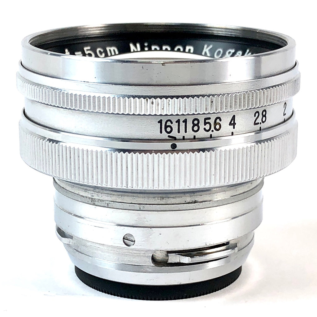 ニコン Nikon NIKKOR-S (.C) 50mm F1.4 5cm シルバー Sマウント レンジファインダーカメラ用レンズ 【中古】