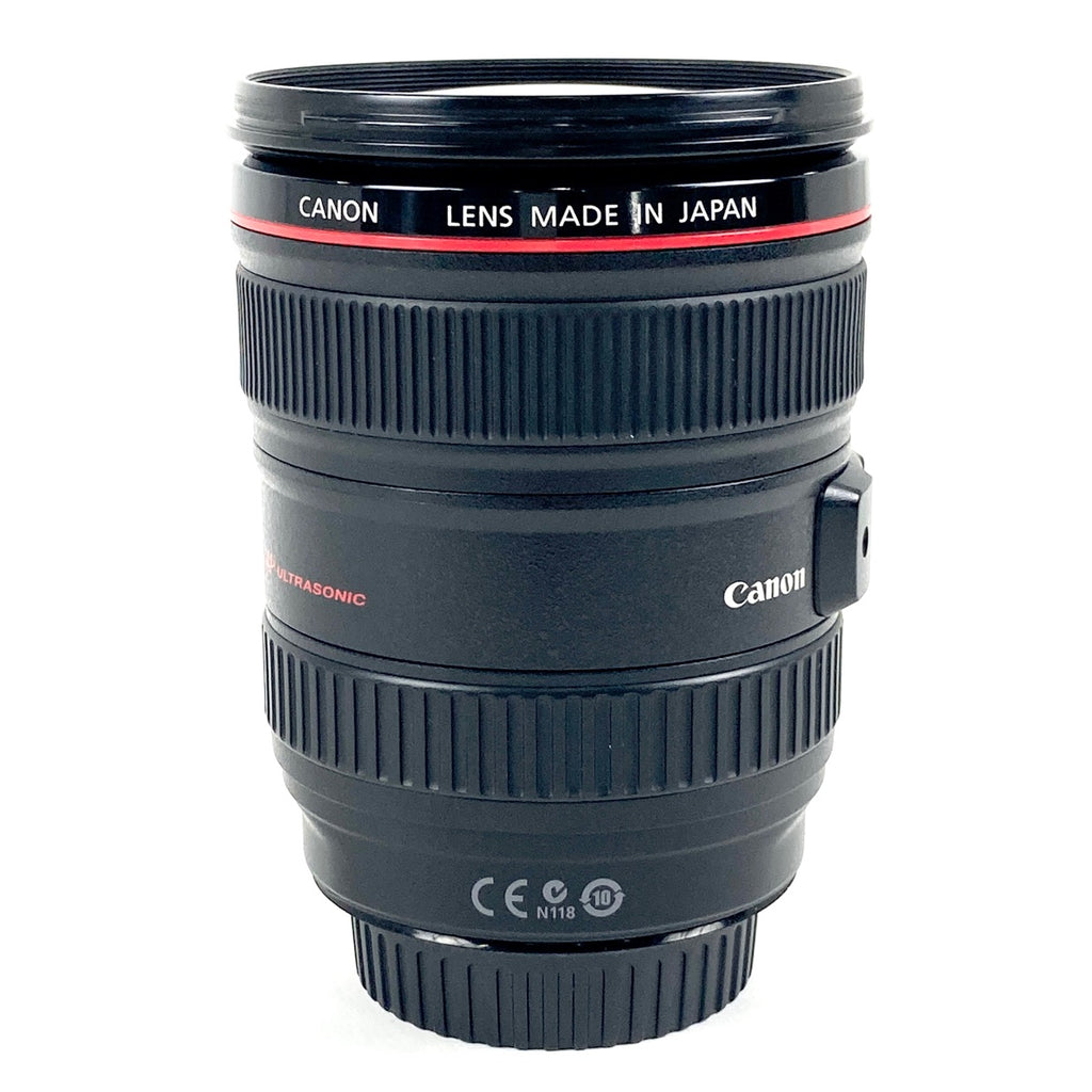 キヤノン Canon EF 24-105mm F4L IS USM 一眼カメラ用レンズ（オートフォーカス） 【中古】