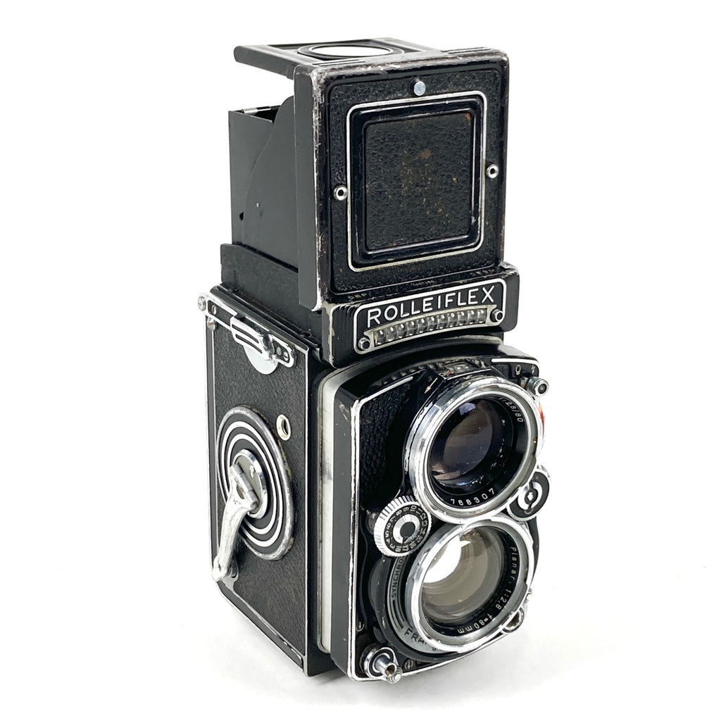 【在庫一掃】 ローライ ROLLEI ローライフレックス 2.8E Planar 80mm F2.8 二眼レフカメラ 【中古】
