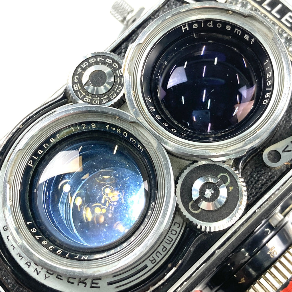 【在庫一掃】 ローライ ROLLEI ローライフレックス 2.8E Planar 80mm F2.8 二眼レフカメラ 【中古】