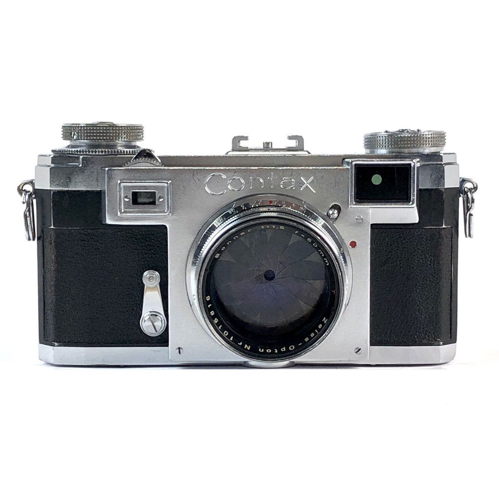 ツァイス・イコン Zeiss Ikon Contax IIa + Zeiss-Opton Sonnar 50mm F1.5 ［ジャンク品］ フィルム レンジファインダーカメラ 【中古】