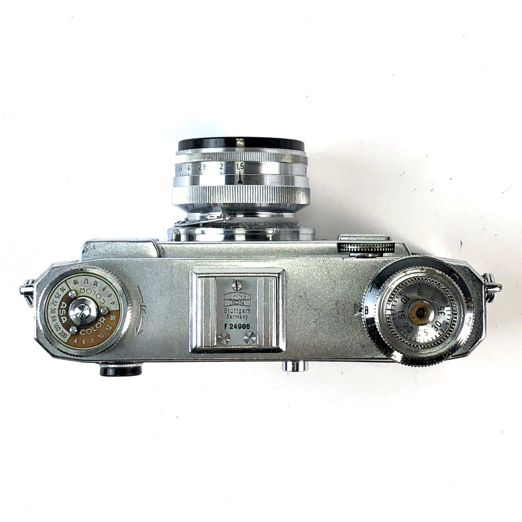 ツァイス・イコン Zeiss Ikon Contax IIa + Zeiss-Opton Sonnar 50mm F1.5 ［ジャンク品］ フィルム レンジファインダーカメラ 【中古】