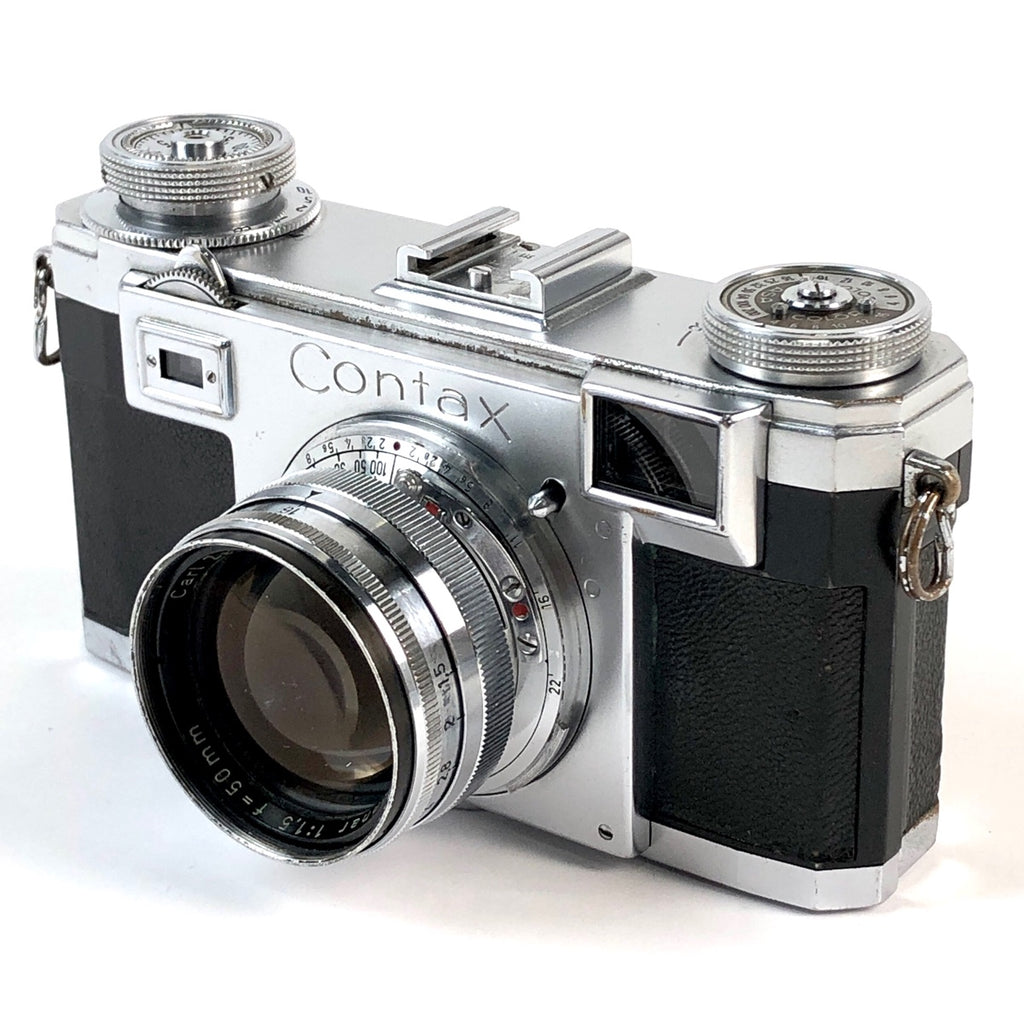 ツァイス・イコン Zeiss Ikon Contax IIa + Sonnar 50mm F1.5 (旧コンタックスC) ［ジャンク品］ フィルム レンジファインダーカメラ 【中古】