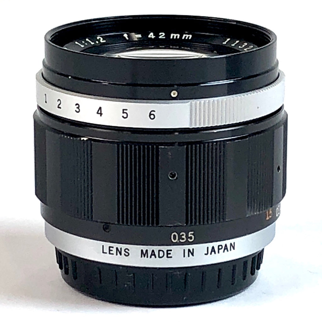 オリンパス OLYMPUS H.Zuiko Auto-S 42mm F1.2 PEN用 一眼カメラ用レンズ（マニュアルフォーカス） 【中古】