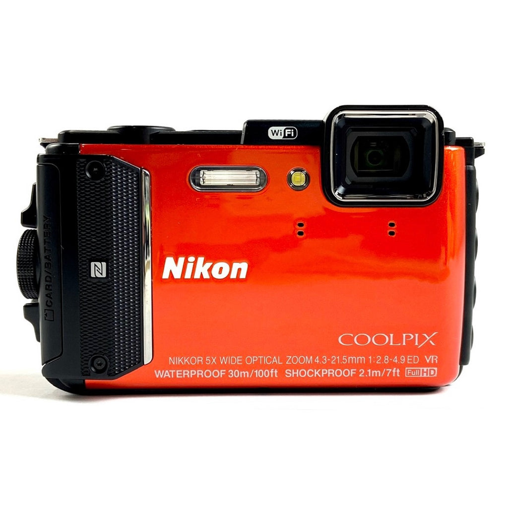 ニコン Nikon COOLPIX AW130 オレンジ コンパクトデジタルカメラ 【中古】