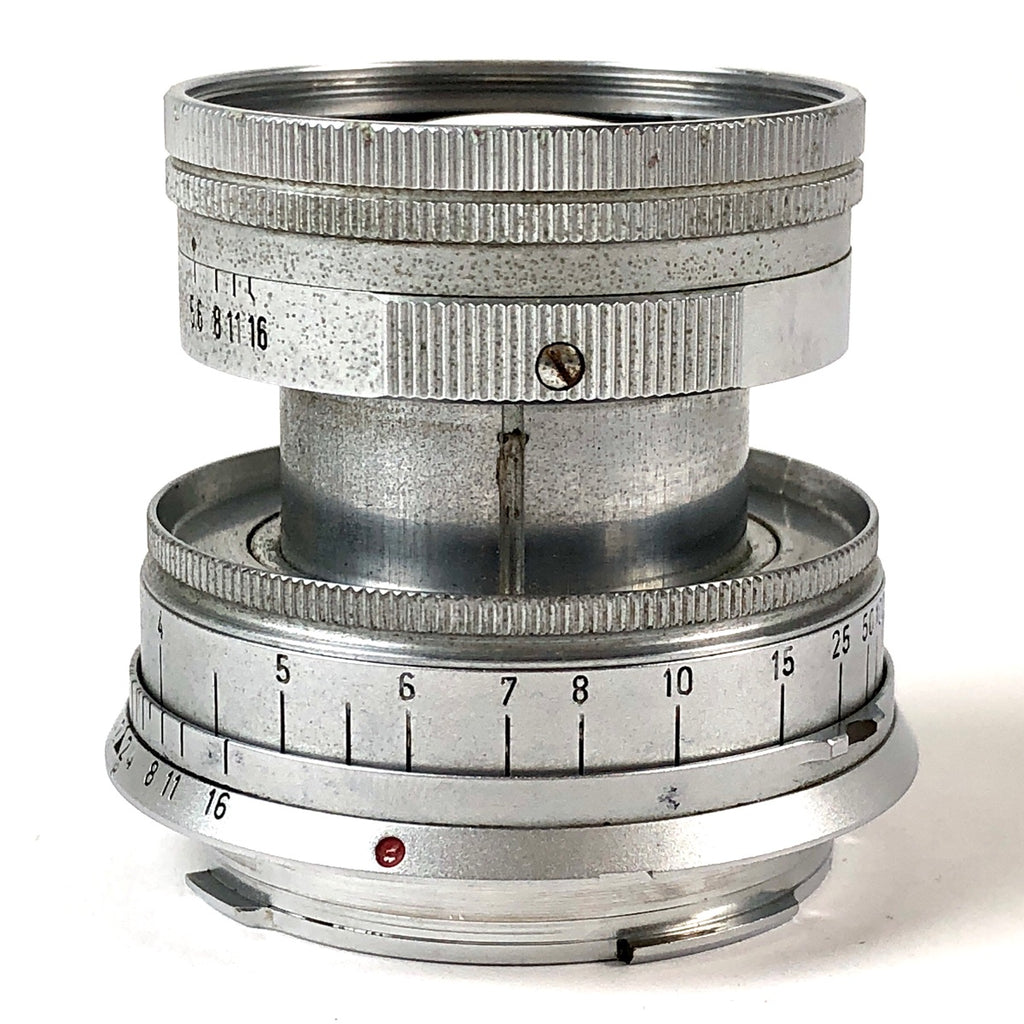 ライカ LEICA SUMMICRON 50mm F2 ズミクロン 沈胴 Mマウント ［ジャンク品］ レンジファインダーカメラ用レンズ 【中古】