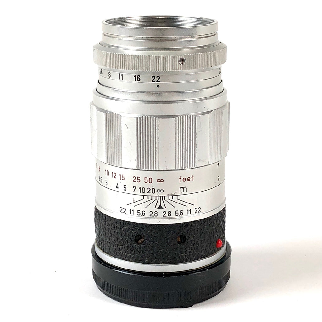 ライカ LEICA ELMARIT 90mm F2.8 エルマリート シルバー Mマウント レンジファインダーカメラ用レンズ 【中古】