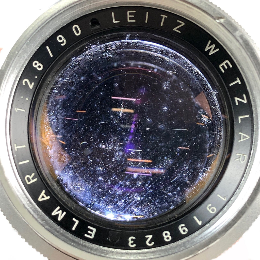 ライカ LEICA ELMARIT 90mm F2.8 エルマリート シルバー Mマウント レンジファインダーカメラ用レンズ 【中古】