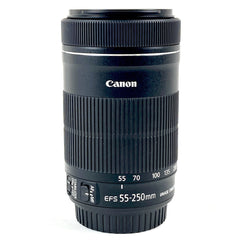 キヤノン Canon EF-S 55-250mm F4-5.6 IS STM 一眼カメラ用レンズ（オートフォーカス） 【中古】