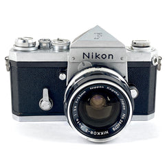 ニコン Nikon F アイレベル + NIKKOR-S 35mm F2.8［ジャンク品］ フィルム マニュアルフォーカス 一眼レフカメラ 【中古】