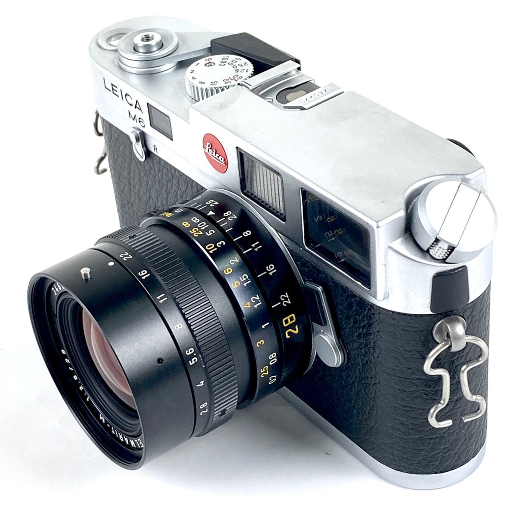 ライカ LEICA M6 シルバー ＋ ELMARIT-M 28mm F2.8 エルマリート 第3世代 フィルム レンジファインダーカメラ 【中古】