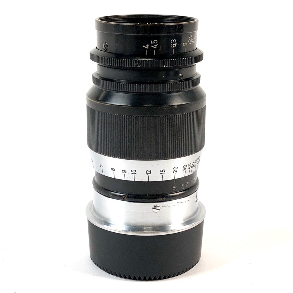 ライカ LEICA ELMAR 90mm F4 エルマー ブラック 9cm Lマウント L39 レンジファインダーカメラ用レンズ 【中古】