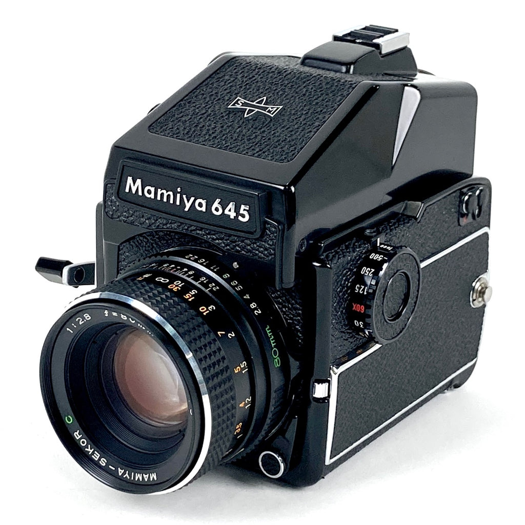 マミヤ Mamiya M645 1000S + SEKOR C 80mm F2.8 M645用 中判カメラ 【中古】