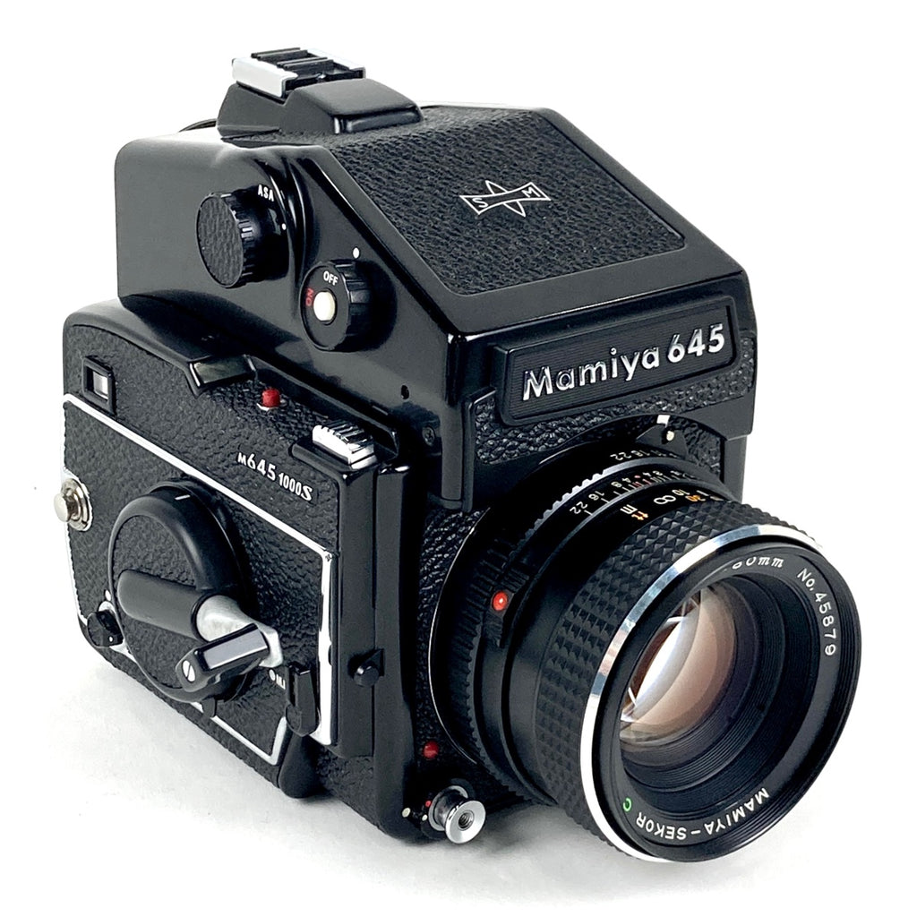 マミヤ Mamiya M645 1000S + SEKOR C 80mm F2.8 M645用 中判カメラ 【中古】