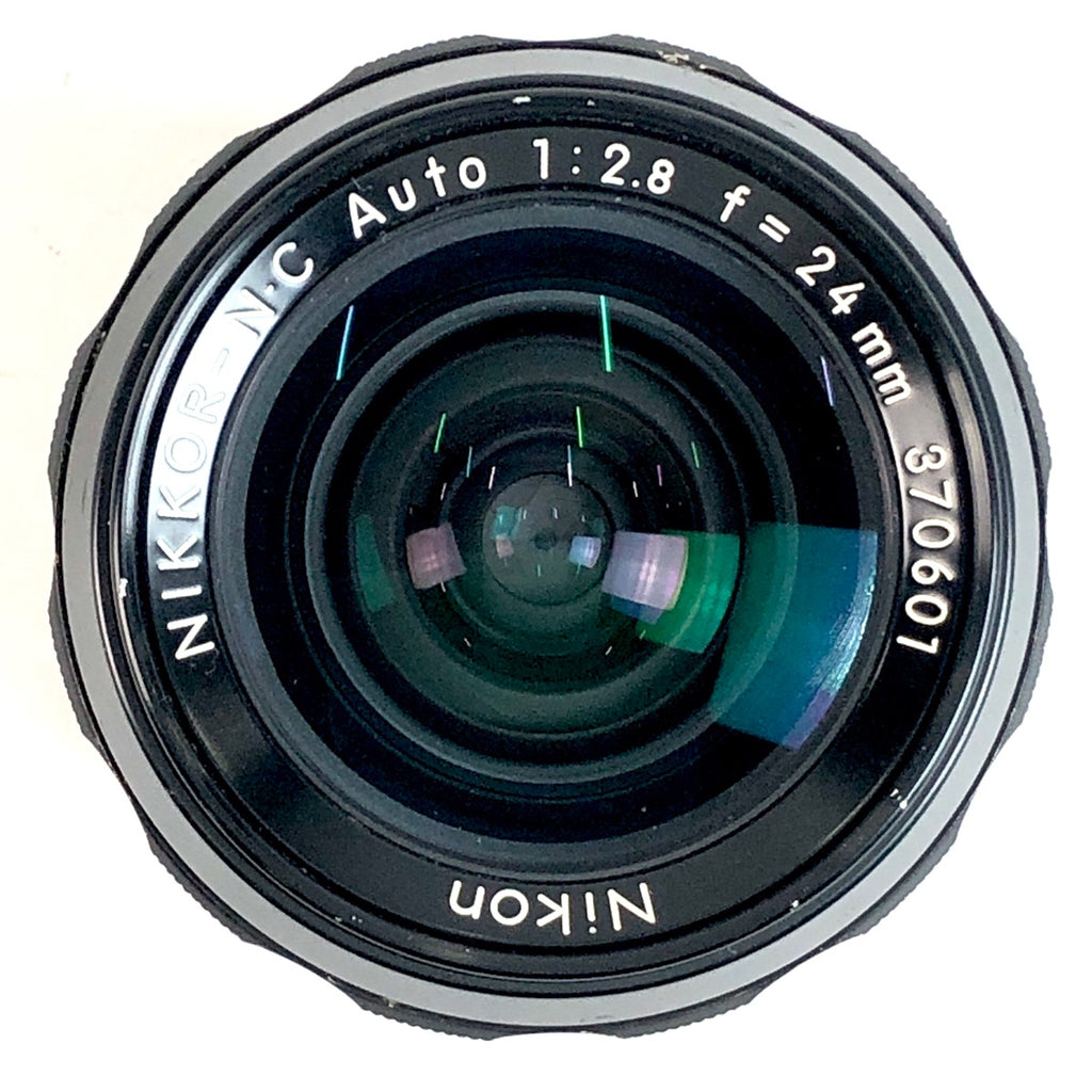 ニコン Nikon F フォトミック FTn シルバー ＋ NIKKOR-N.C Auto 24mm F2.8 フィルム マニュアルフォーカス 一眼レフカメラ 【中古】