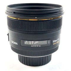 シグマ SIGMA 50mm F1.4 EX DG HSM (ニコンF用) 一眼カメラ用レンズ（オートフォーカス） 【中古】