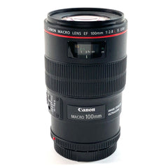 キヤノン Canon EF 100mm F2.8L MACRO IS USM 一眼カメラ用レンズ（オートフォーカス） 【中古】