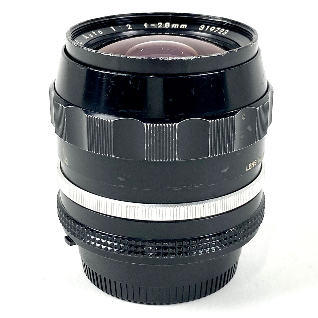 ニコン Nikon NIKKOR-N.C Auto 28mm F2 一眼カメラ用レンズ（マニュアルフォーカス） 【中古】