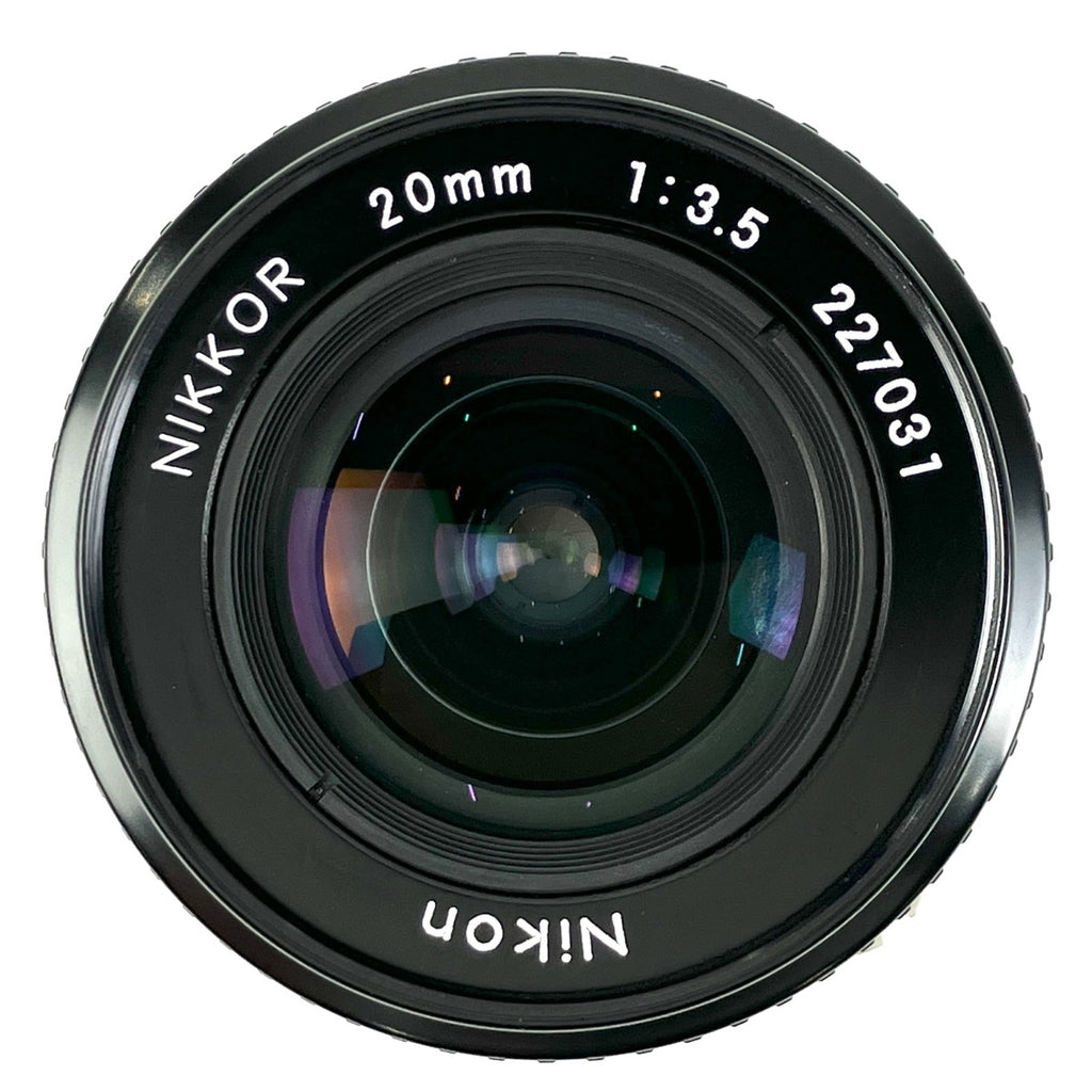 ニコン Nikon Ai-S NIKKOR 20mm F3.5 一眼カメラ用レンズ（マニュアルフォーカス） 【中古】