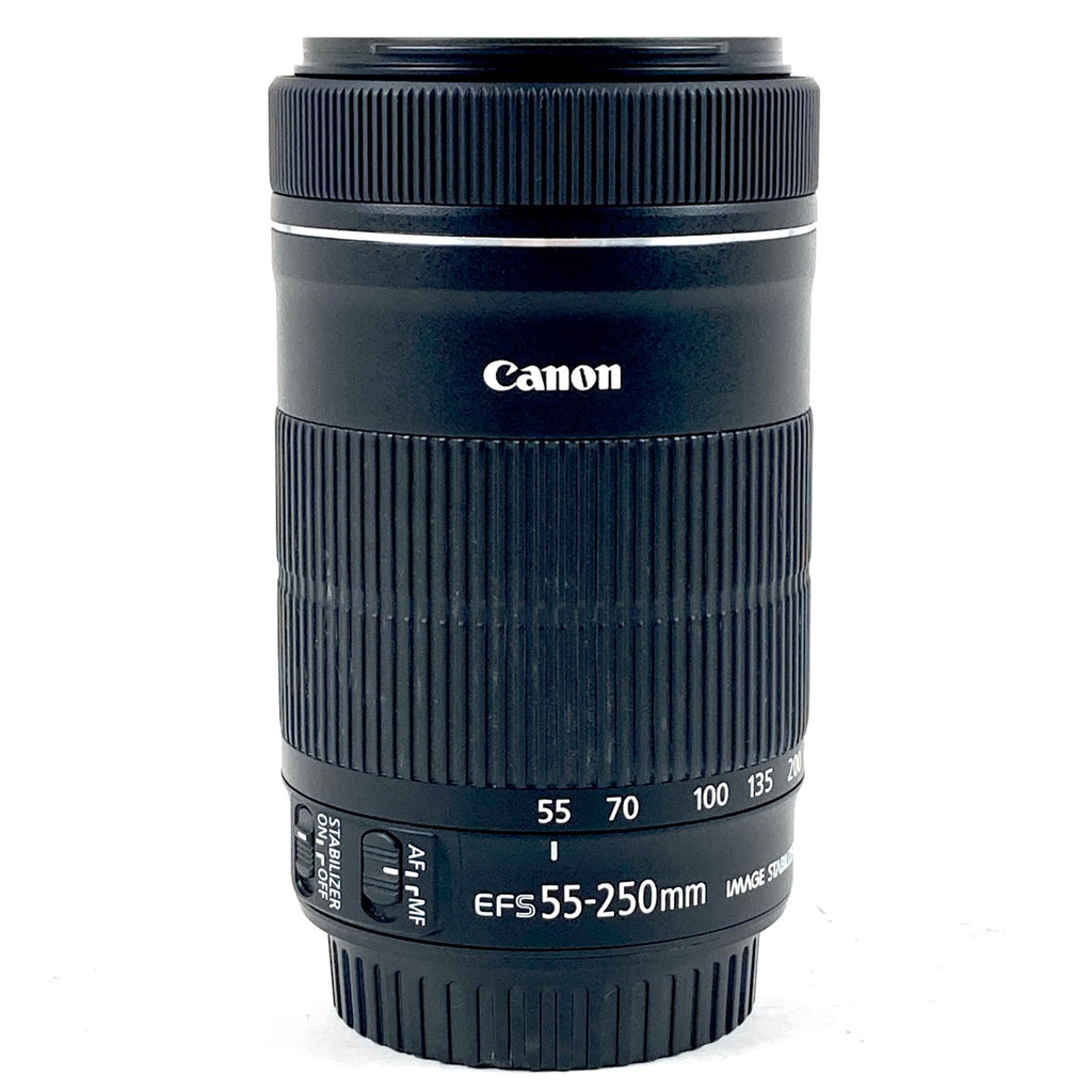 キヤノン Canon EF-S 55-250mm F4-5.6 IS STM 一眼カメラ用レンズ（オートフォーカス） 【中古】