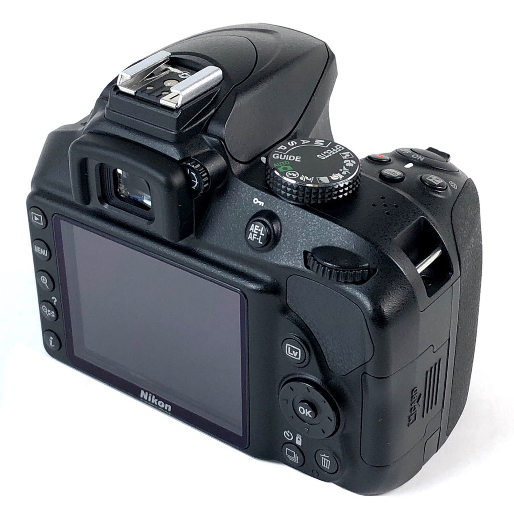 ニコン Nikon D3400 18-55VR レンズキット ブラック デジタル 一眼レフカメラ 【中古】