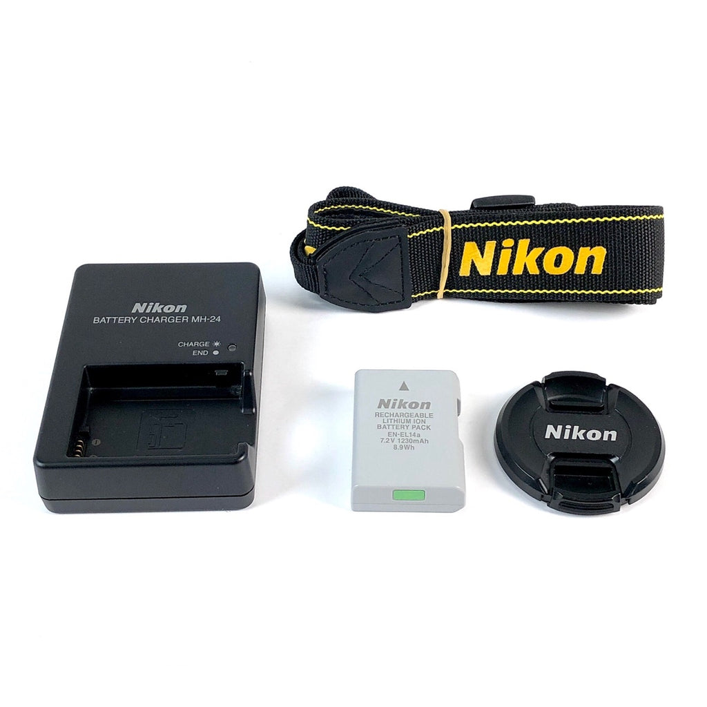 ニコン Nikon D3400 18-55VR レンズキット ブラック デジタル 一眼レフカメラ 【中古】