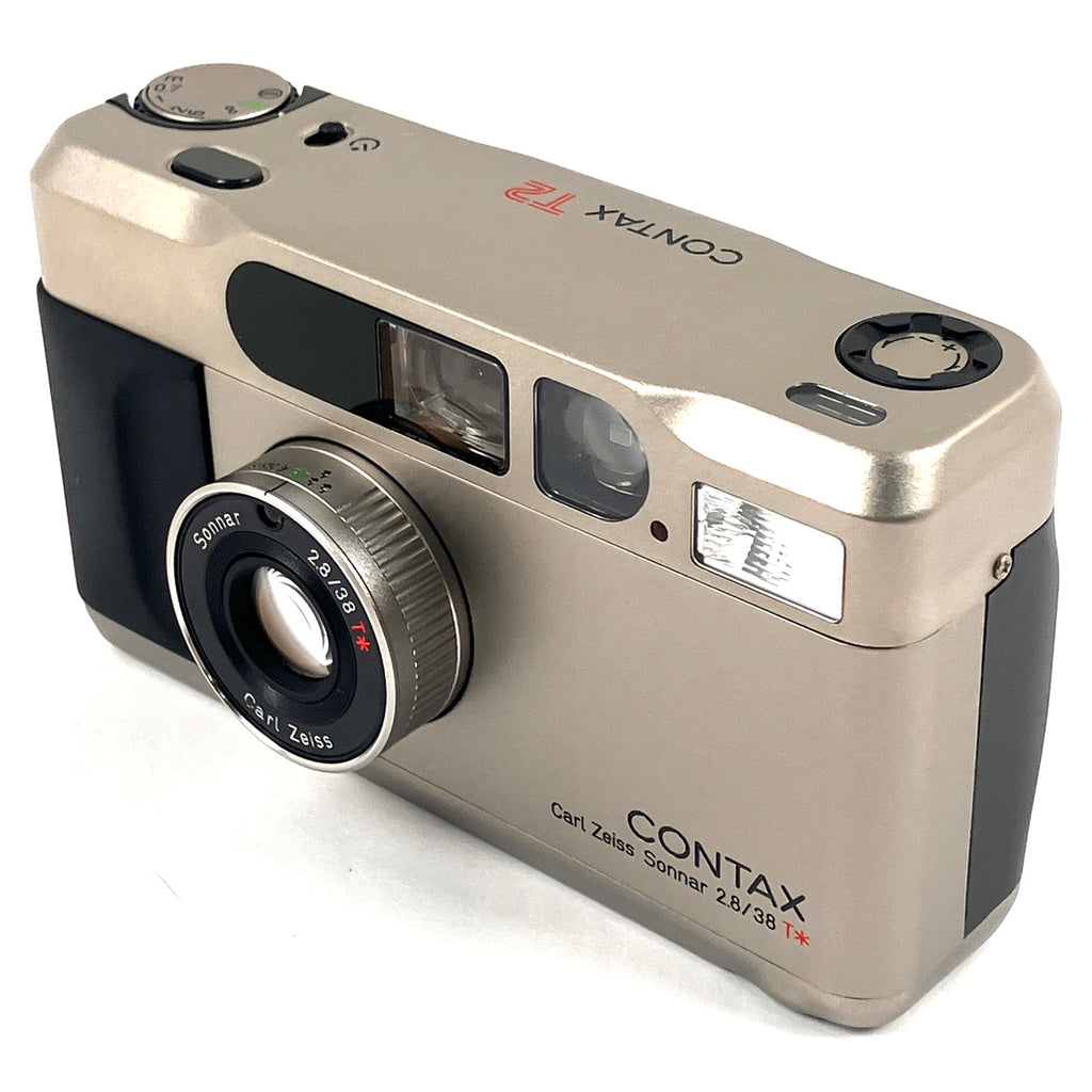 コンタックス CONTAX T2 チタンシルバー ［ジャンク品］ フィルム コンパクトカメラ 【中古】