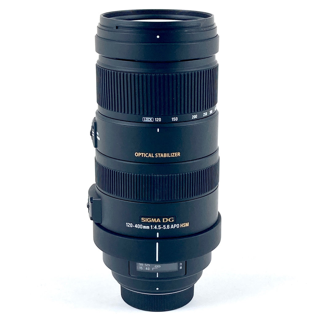 シグマ SIGMA APO 120-400mm F4.5-5.6 DG OS HSM (ニコンF用) 一眼カメラ用レンズ（オートフォーカス） 【中古】