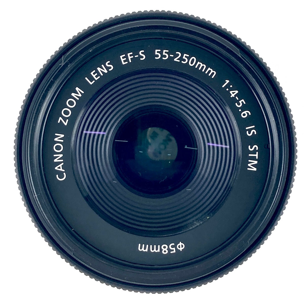 キヤノン Canon EF-S 55-250mm F4-5.6 IS STM 一眼カメラ用レンズ（オートフォーカス） 【中古】