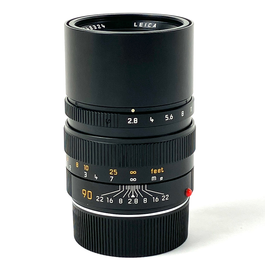 ライカ LEICA ELMARIT-M 90mm F2.8 エルマリート ブラック レンジファインダーカメラ用レンズ 【中古】