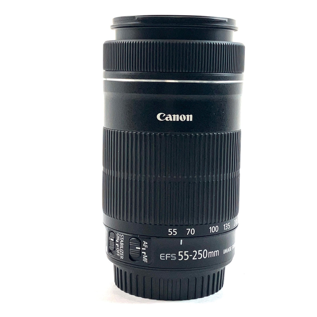 キヤノン Canon EF-S 55-250mm F4-5.6 IS STM 一眼カメラ用レンズ（オートフォーカス） 【中古】