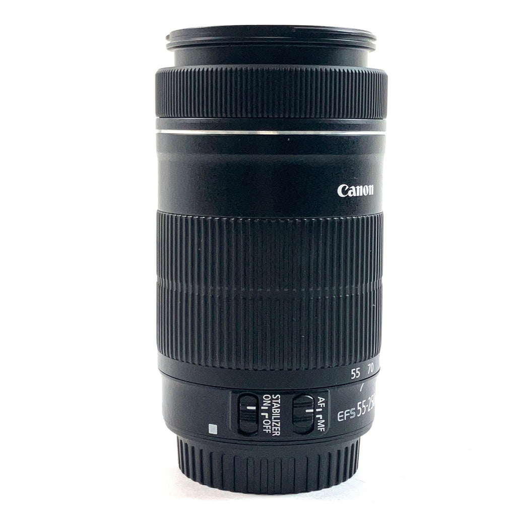 キヤノン Canon EF-S 55-250mm F4-5.6 IS STM 一眼カメラ用レンズ（オートフォーカス） 【中古】