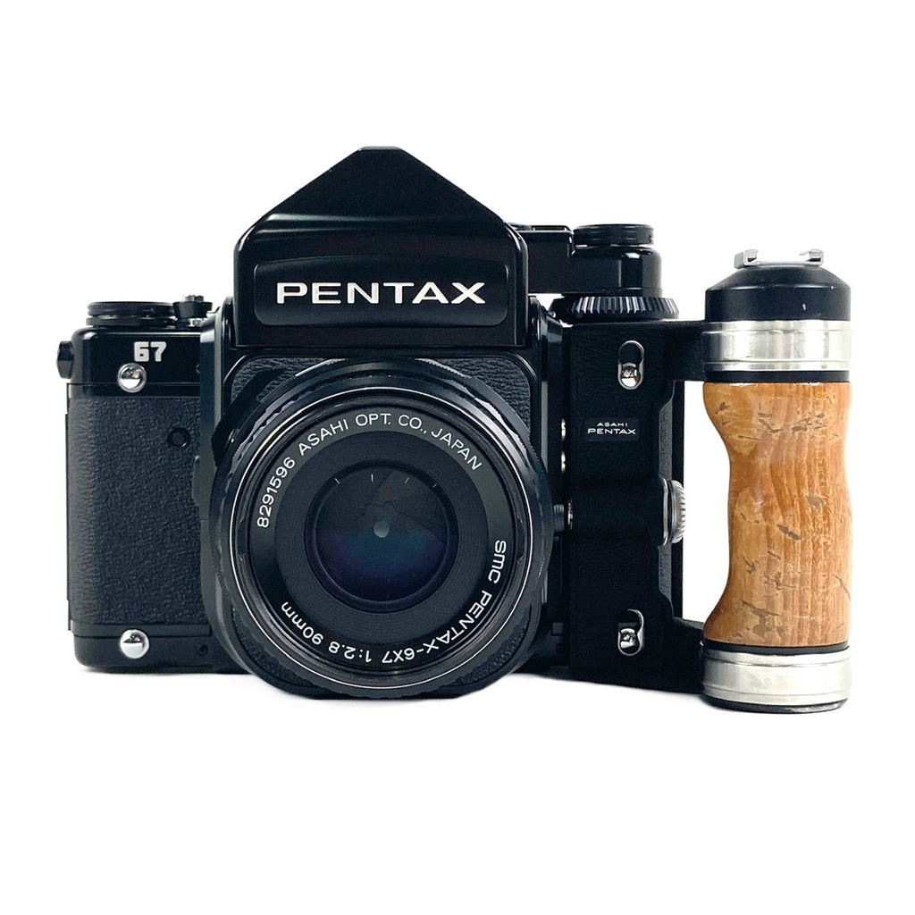 ペンタックス PENTAX 67 ＋ SMC PENTAX 67 90mm F2.8 6x7 バケペン用 中判カメラ 【中古】