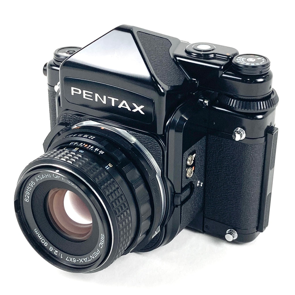 ペンタックス PENTAX 67 ＋ SMC PENTAX 67 90mm F2.8 6x7 バケペン用 中判カメラ 【中古】