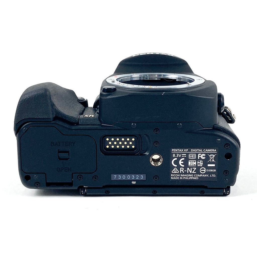 ペンタックス PENTAX KP ブラック + バッテリーグリップ D-BG7 デジタル 一眼レフカメラ 【中古】