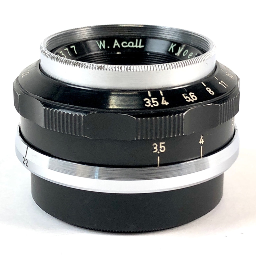 共栄光学 W.Acall (L) 35mm F3.5 レンジファインダーカメラ用レンズ 【中古】