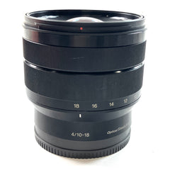 ソニー SONY E 10-18mm F4 OSS SEL1018 一眼カメラ用レンズ（オートフォーカス） 【中古】