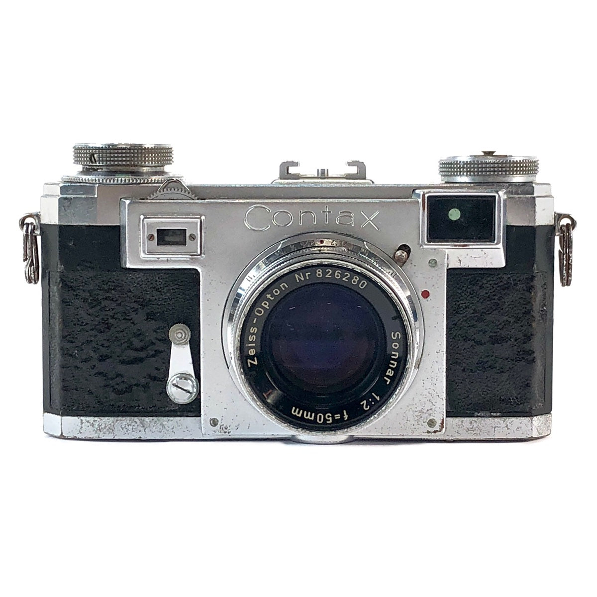 ツァイス・イコン Zeiss Ikon Contax IIa + 50mm F2 ［ジャンク品］ フィルム レンジファインダーカメラ 【中古】