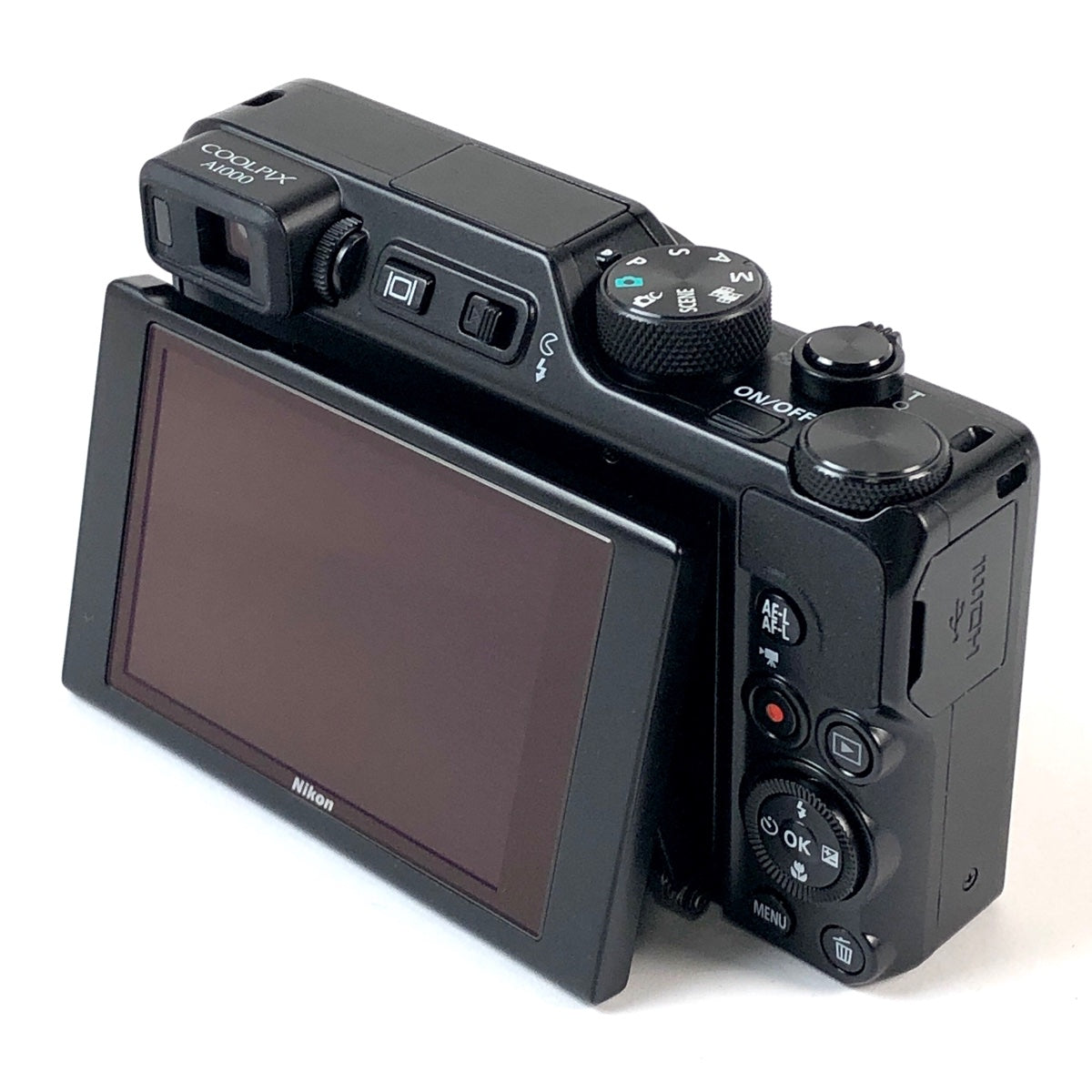 バイセル公式】ニコン Nikon COOLPIX A1000 ブラック コンパクトデジタルカメラ 【中古】 - バイセルブランシェ