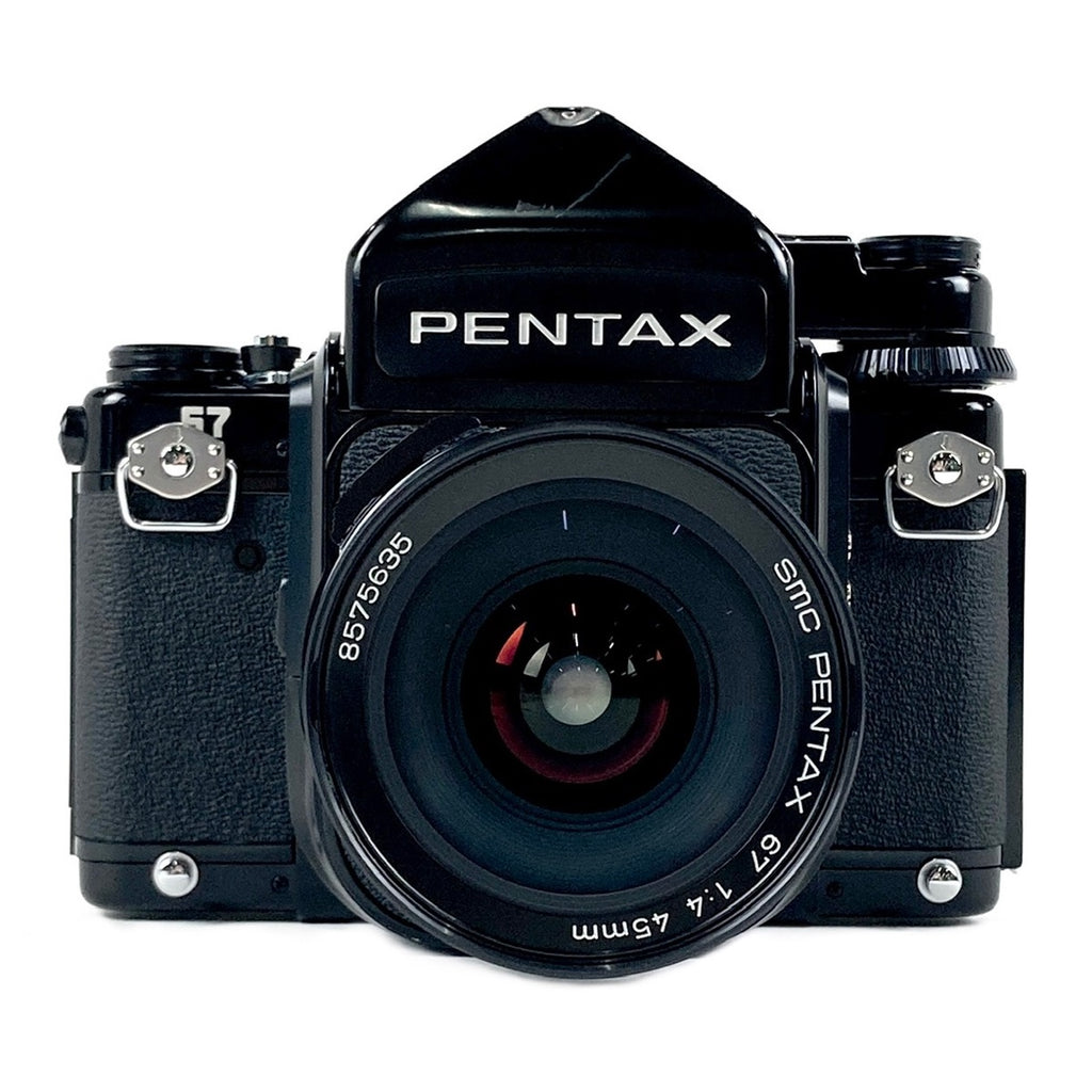 ペンタックス PENTAX 67 ＋ SMC PENTAX 67 45mm F4 6x7 バケペン用 中判カメラ 【中古】