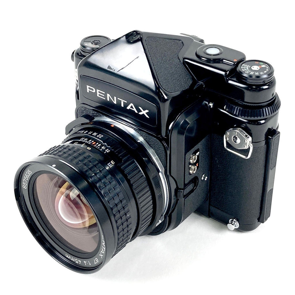 ペンタックス PENTAX 67 ＋ SMC PENTAX 67 45mm F4 6x7 バケペン用 中判カメラ 【中古】