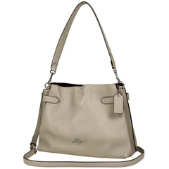 コーチ ハンナ ショルダー バッグ 2WAY ワンショルダー ハンドバッグ ショルダーバッグ レザー オフホワイト CH194 レディース 【中古】brbag