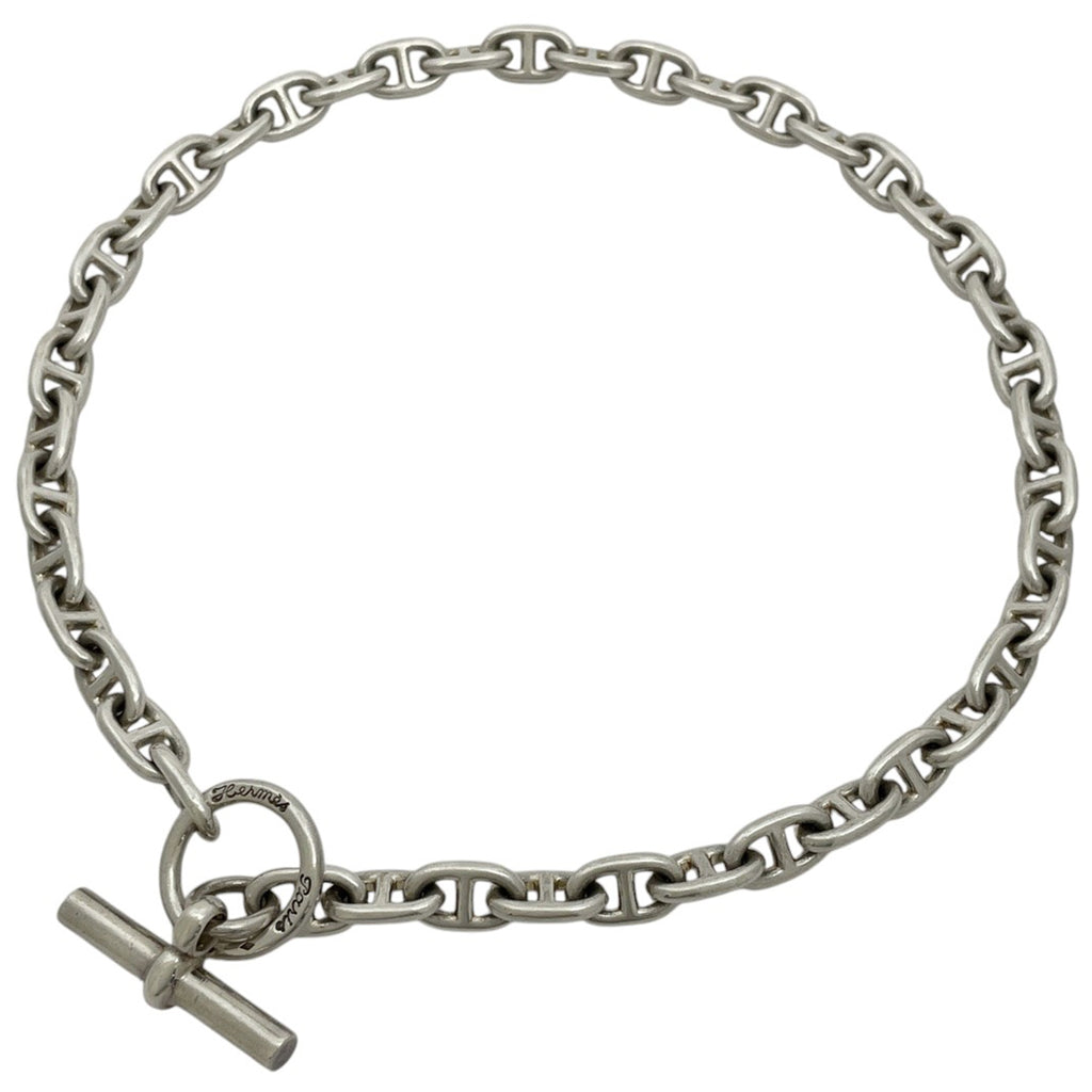 エルメス シェーヌダンクル ネックレス PM 43コマ ネックレス シルバー レディース 【中古】bracc