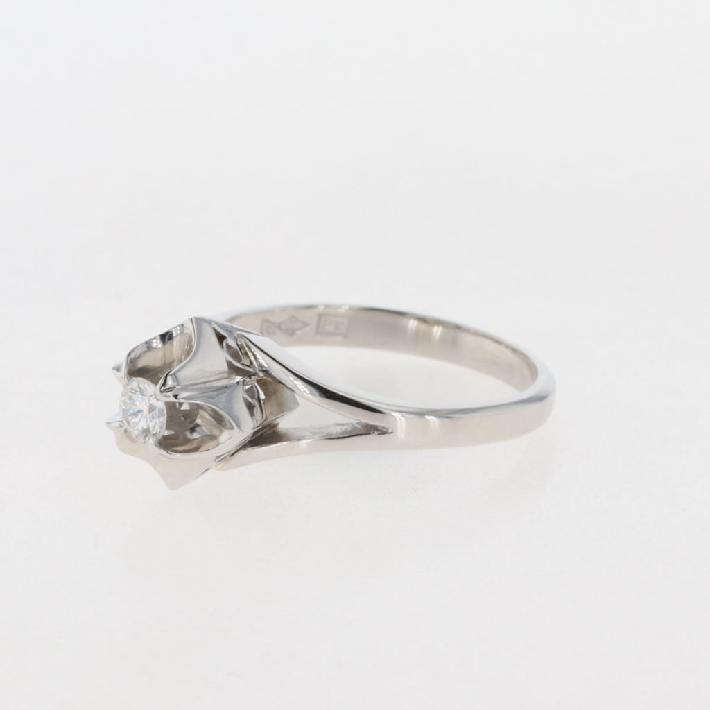 ダイアモンド デザインリング プラチナ 指輪 リング 11号 Pt900 ダイヤモンド レディース 【中古】 