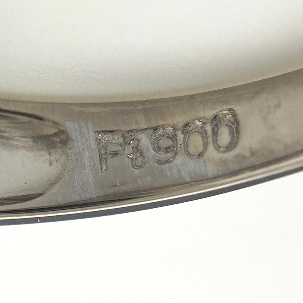 メレダイヤ デザインリング プラチナ 指輪 リング 10号 Pt900 ダイヤモンド レディース 【中古】nbjwl