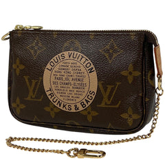 ルイ・ヴィトン ミニ ポシェット アクセソワール T&B メイク コスメ アクセサリーポーチ モノグラム ブラウン M60153 レディース 【中古】 brbag