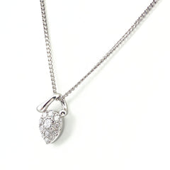 メレダイヤ デザインネックレス プラチナ ペンダント ネックレス Pt900 Pt850 ダイヤモンド レディース 【中古】nbjwl